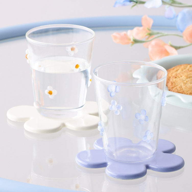 Flower Coaster Purple