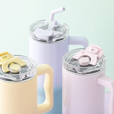 Large Stainless Steel Mug 1100Ml Blue