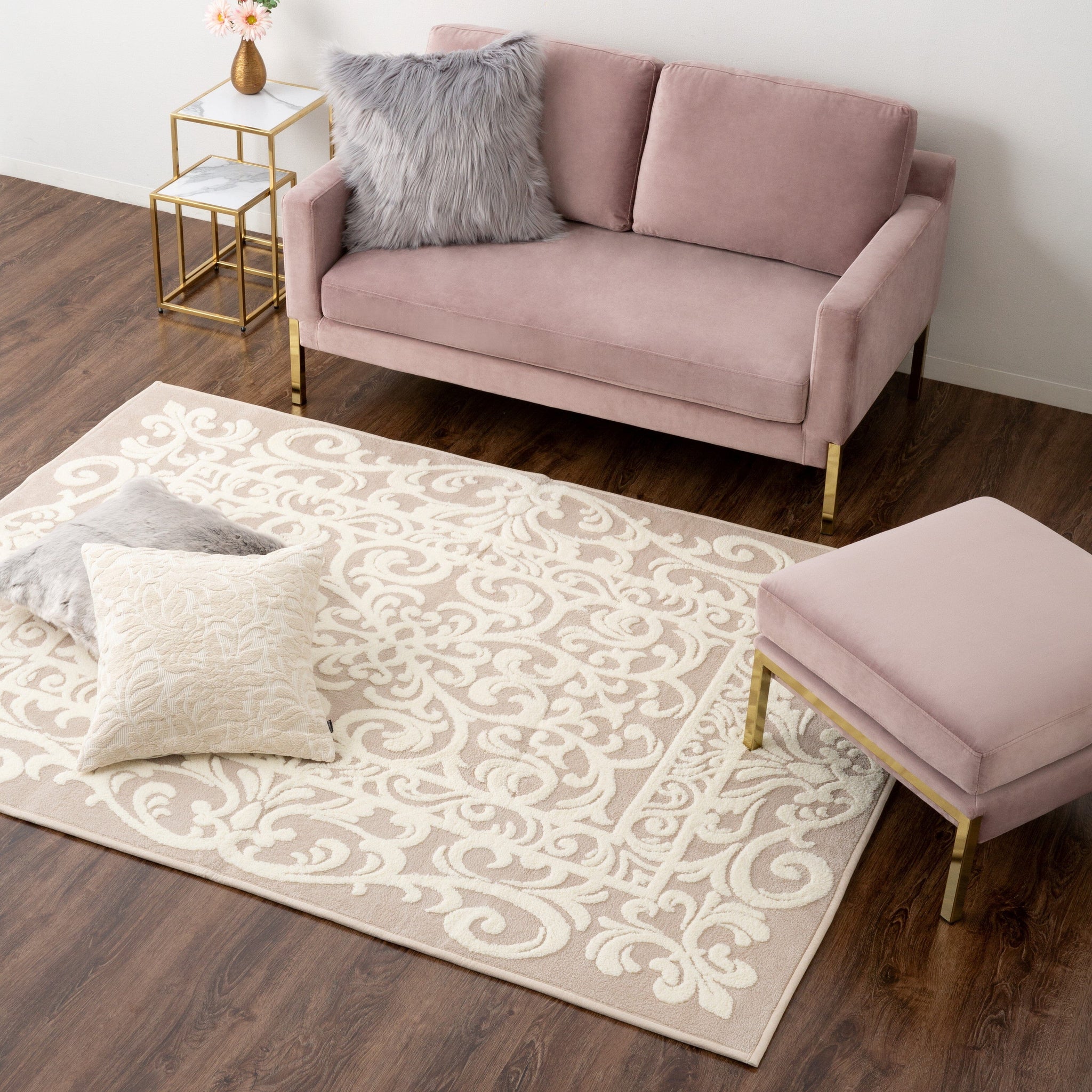 Elfia Carpet Rug 140 Ivory (W1900 X D1400)