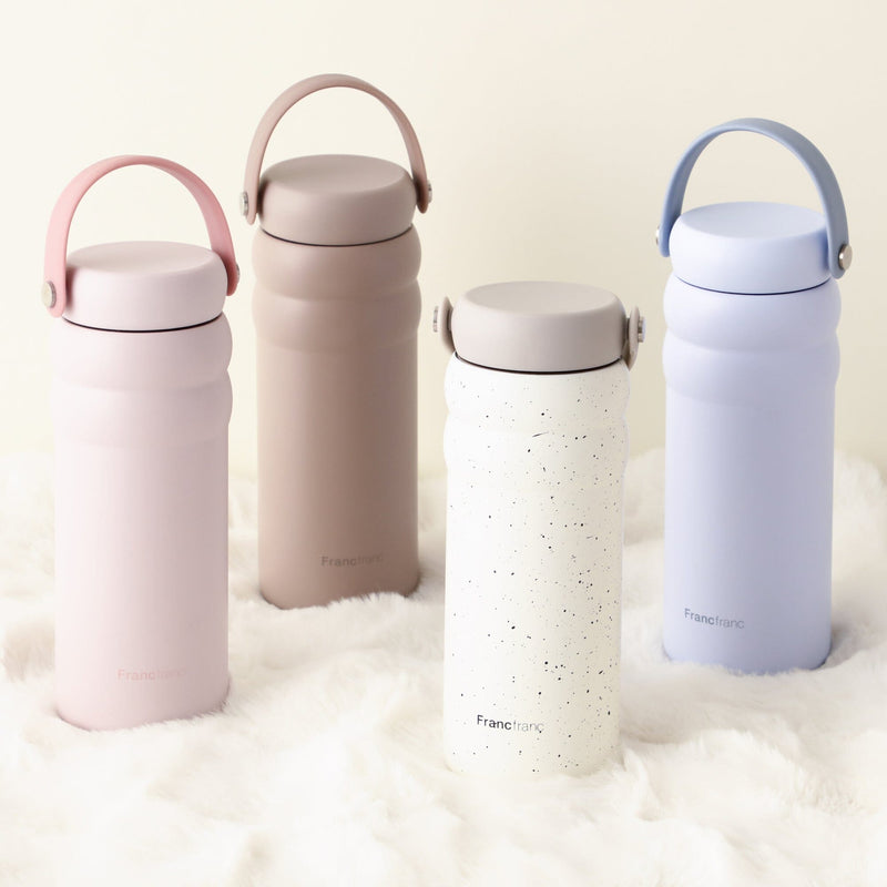 MokoMoko Stainless Steel Bottle 480ml Splatter