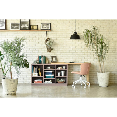 Agre Shelf Desk Brown