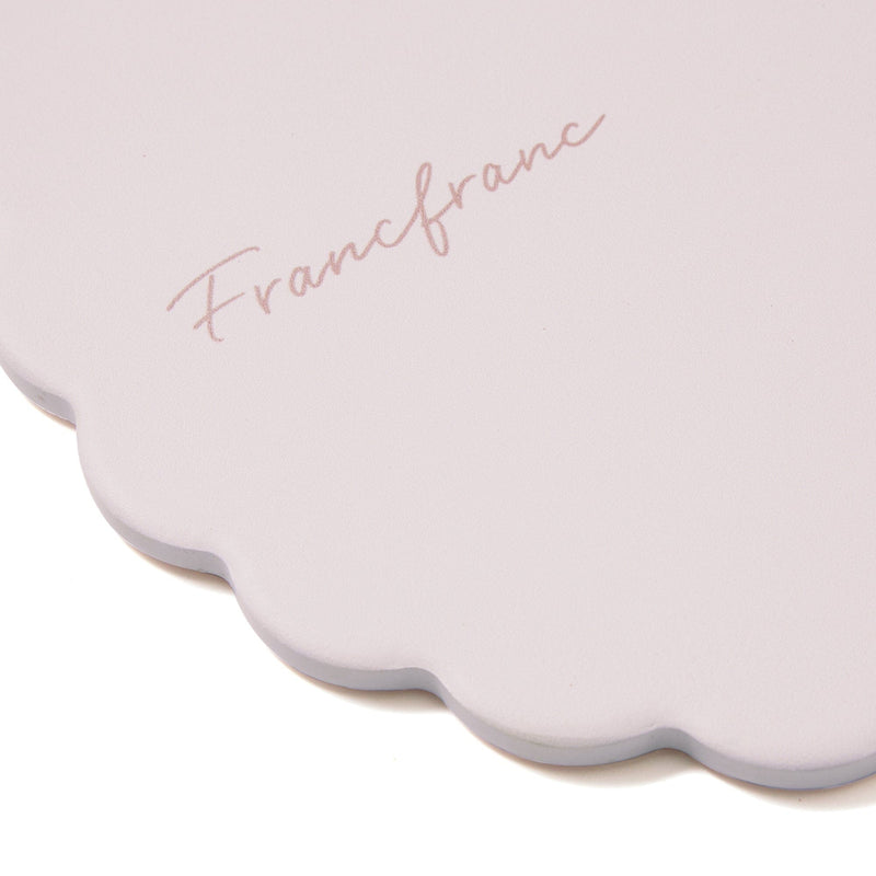 Trivet Large Ruffle Logo Ivory