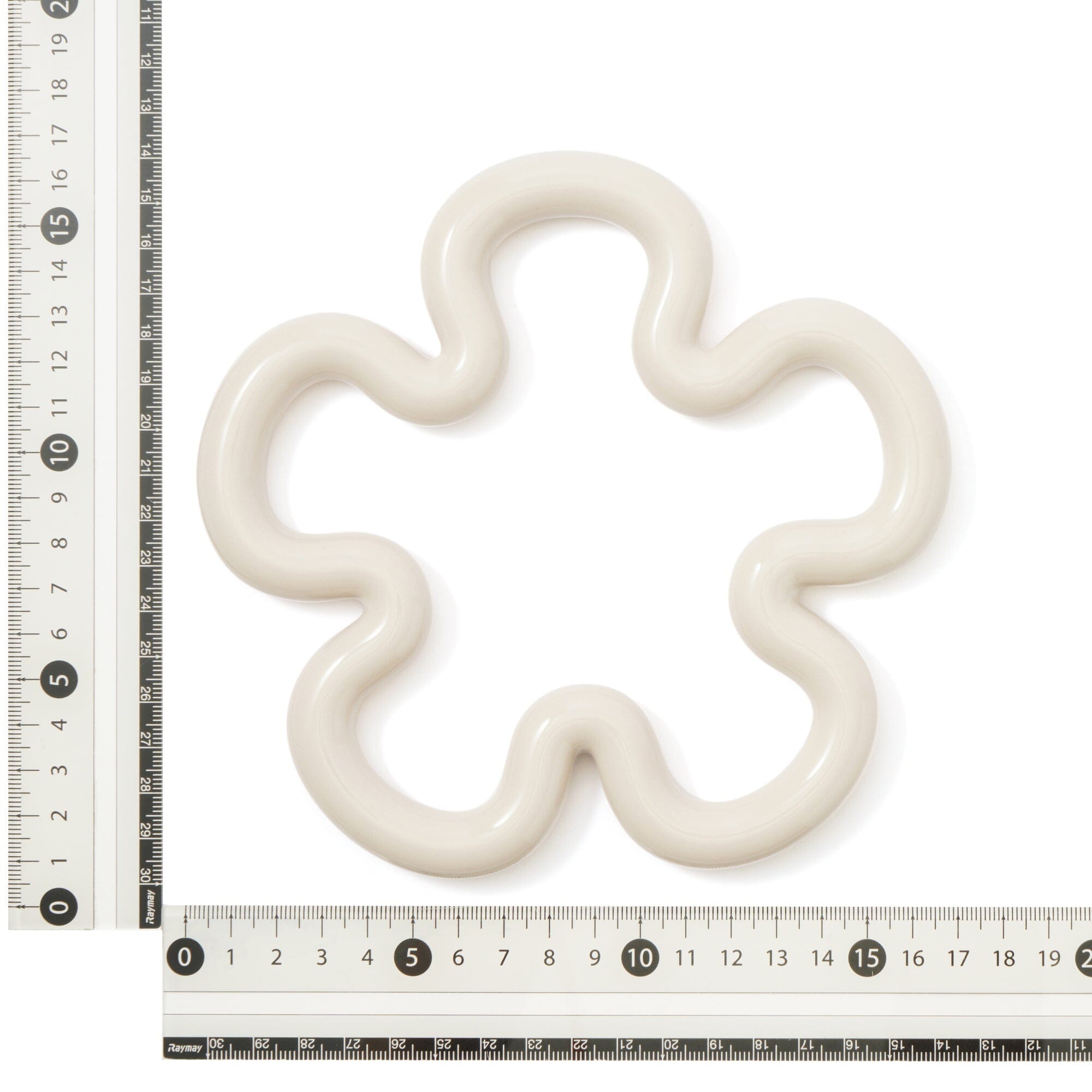 Trivet Flower Medium Ivory