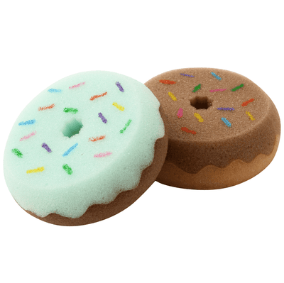 Donuts Sponge Green X Brown