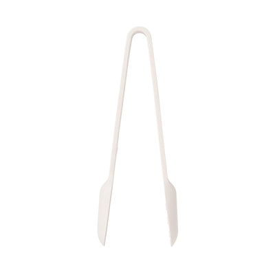Silicone Tongs With Floating Tips Ivory