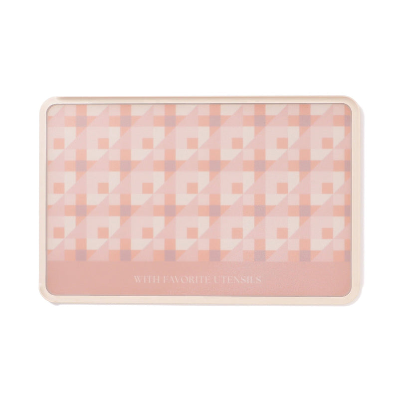 Art Cutting Board Typo Ivory X Orange