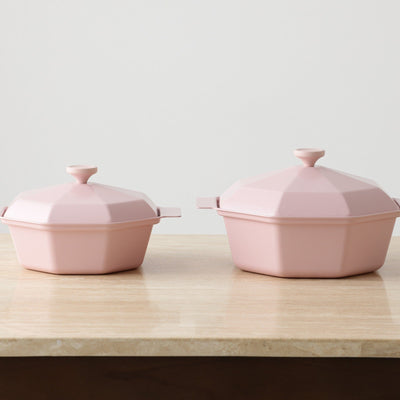 Diamond Lightweight Cooking Pot 25 cm Pink