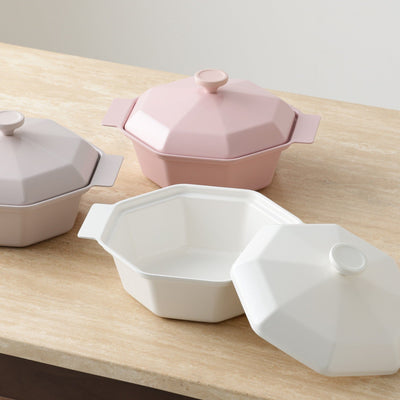 Diamond Lightweight Cooking Pot 21 cm Pink