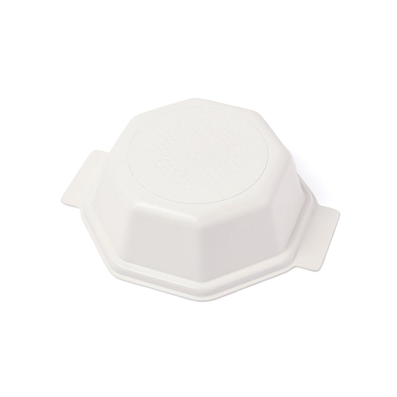 Diamond Lightweight Cooking Pot 21 cm White