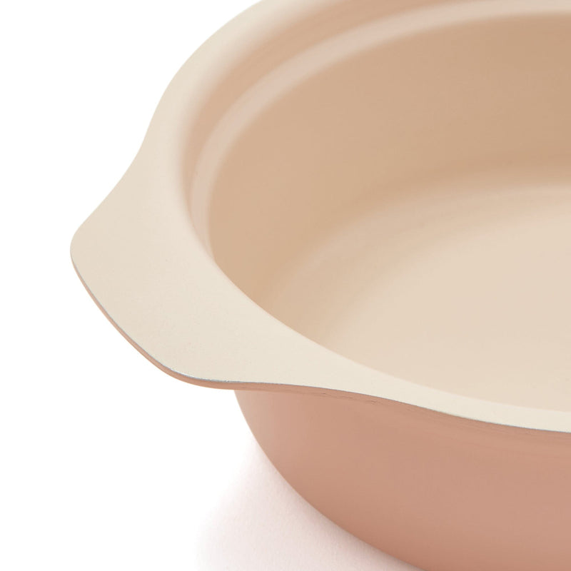 Bicolor Lightweight Cooking Pot 18cm Pink