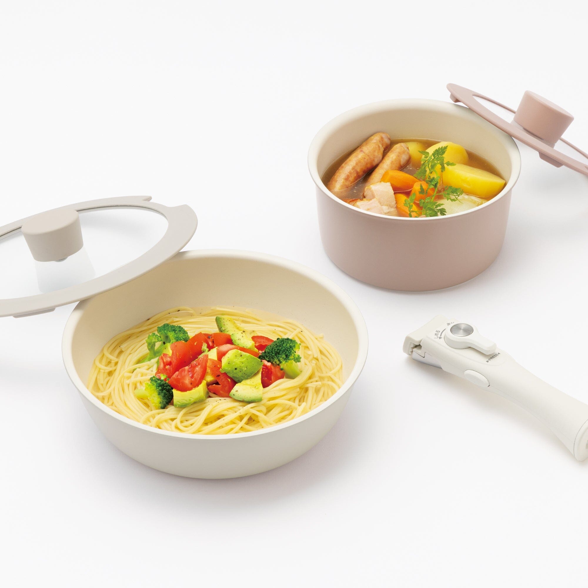 Go Table Pot And Pan Basic 5-Piece Set Gray