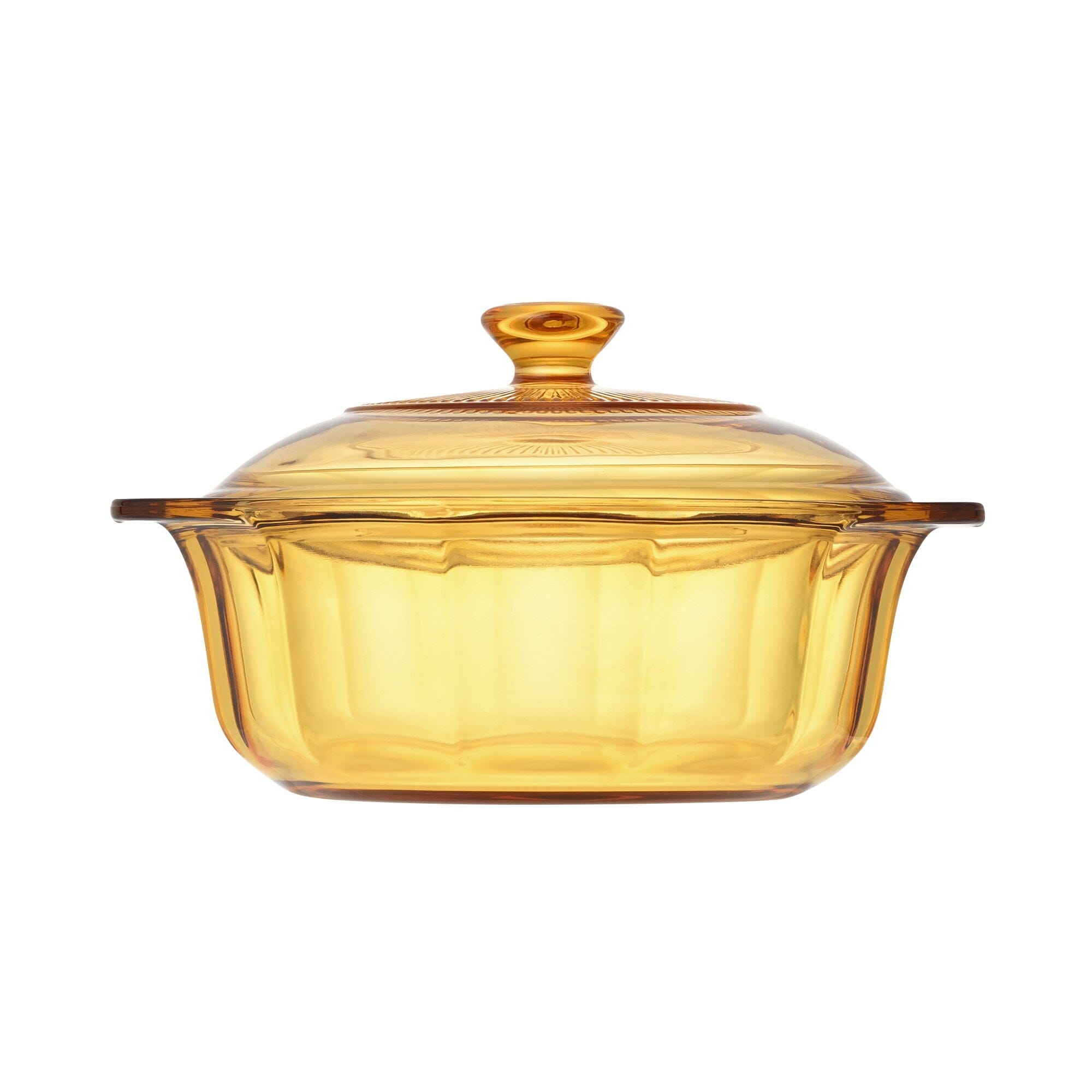 Microwave Oven Glass Pot Yellow