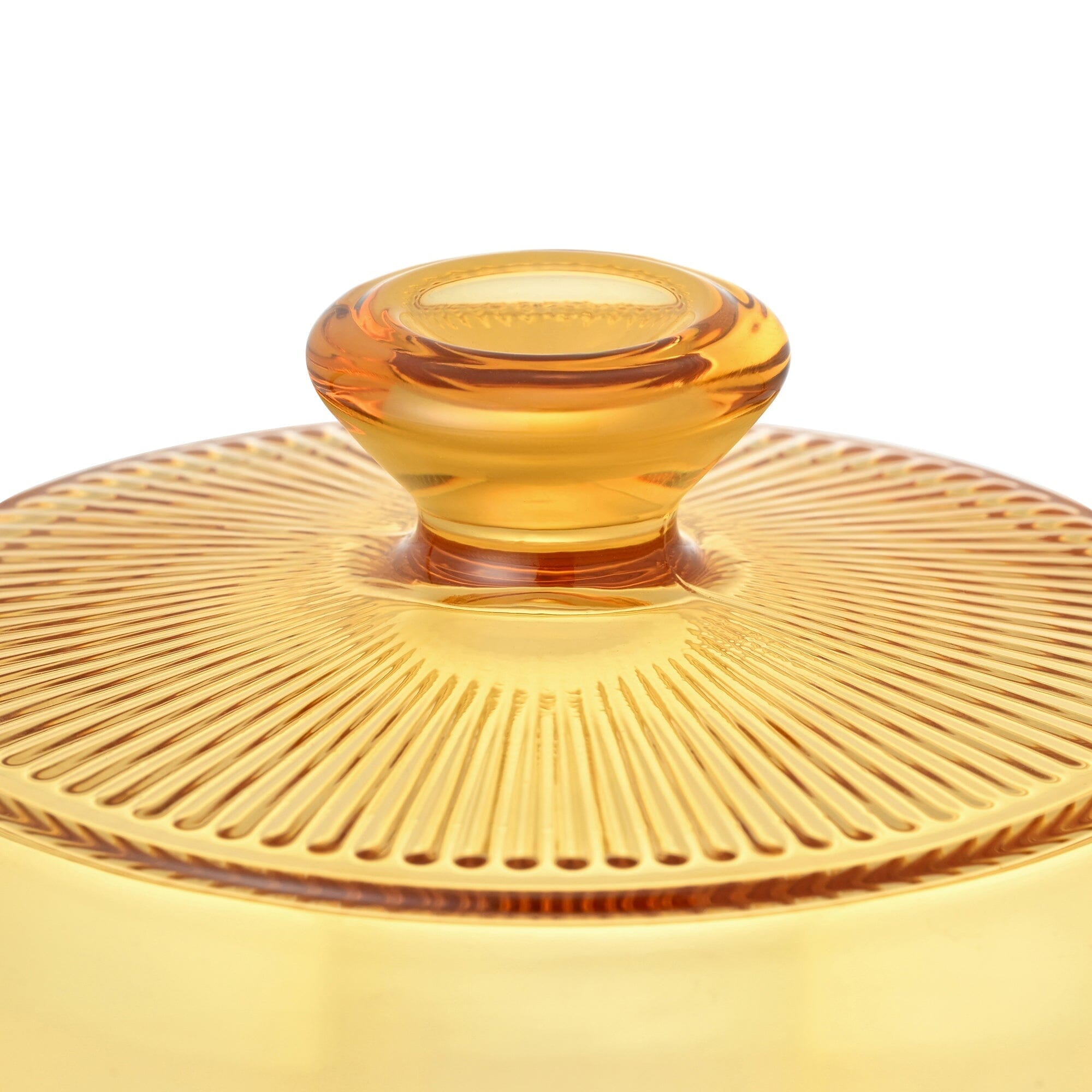 Microwave Oven Glass Pot Yellow