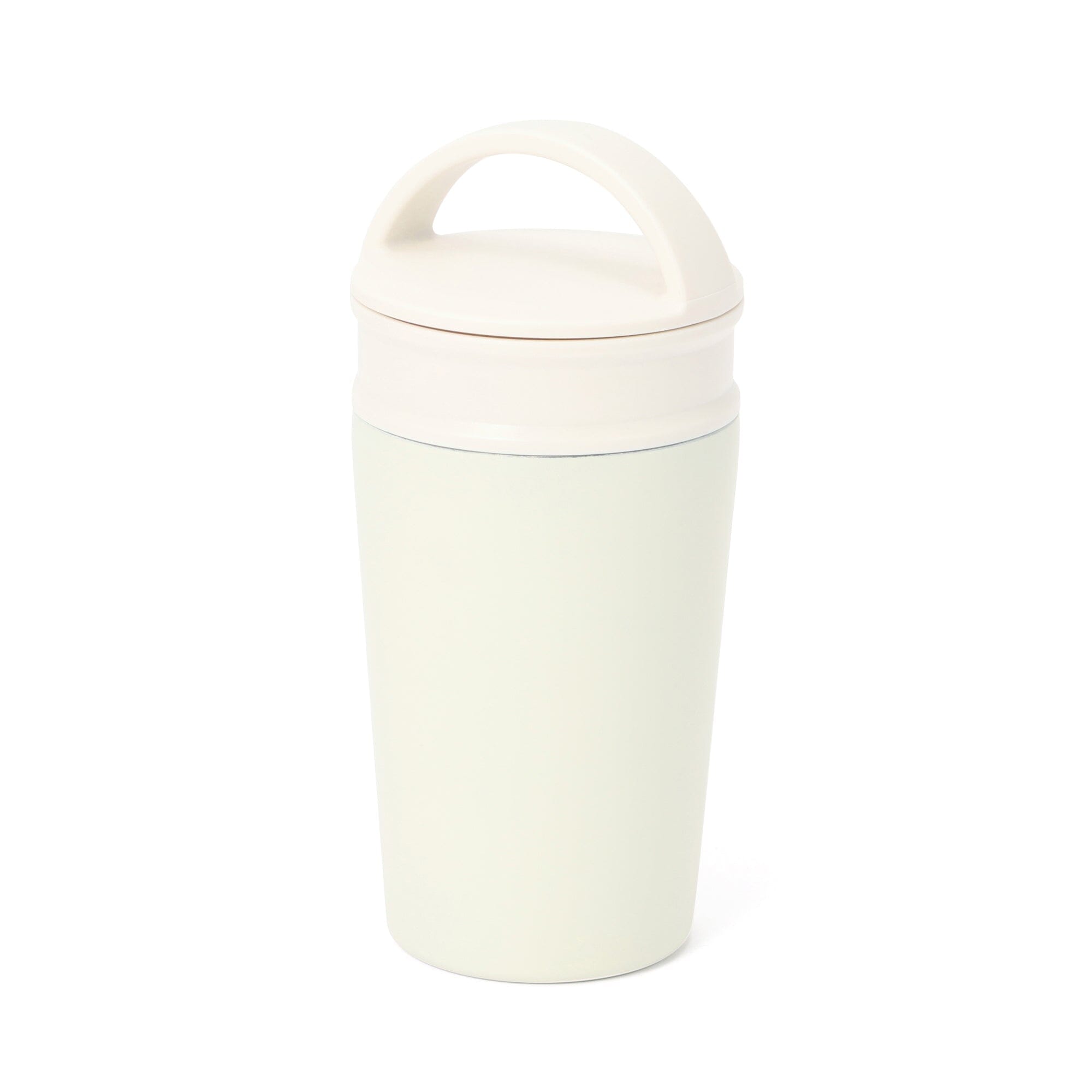 Stainless Steel Tumbler With Handle 270ml  Ivory