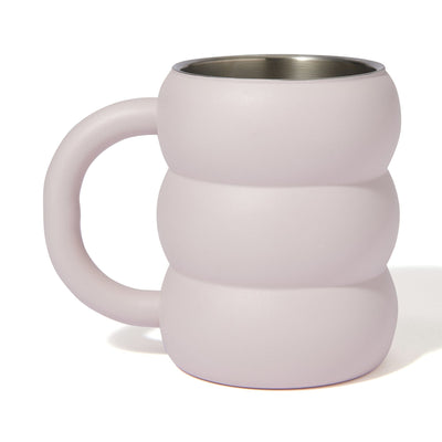 MokoMoko Stainless Steel Mug 260ml Pink