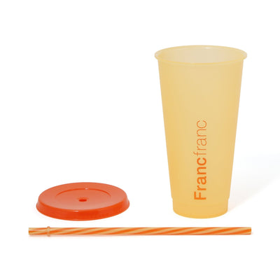 Color Change Tumbler Large  Orange