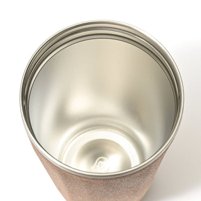 Stainless Steel Tumbler With Straw Glitter Gold