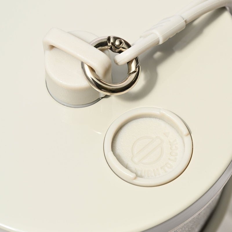 Stainless Steel Tumbler With Straw Glitter Silver