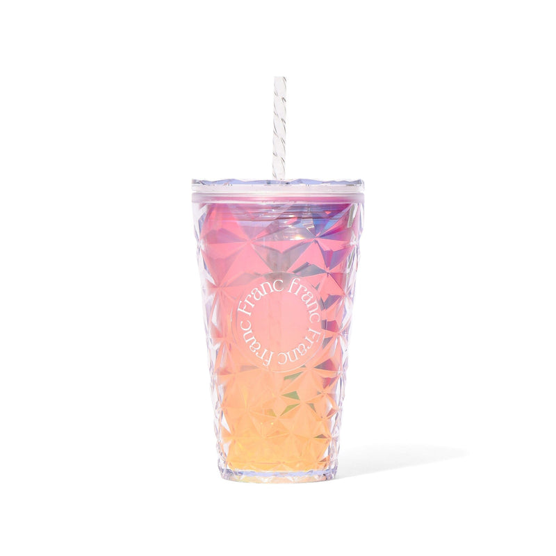 Aurora Plastic Tumbler Medium Pink