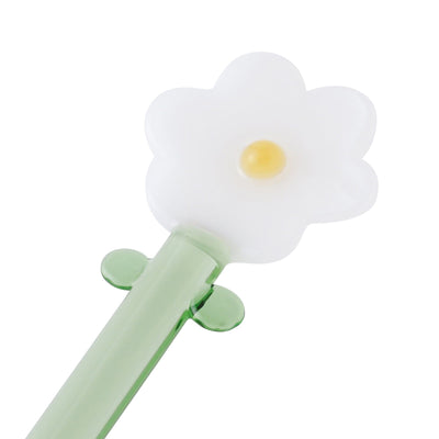 Glass Flower Muddler White
