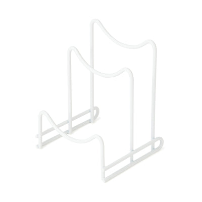 Wire cutting board stand White