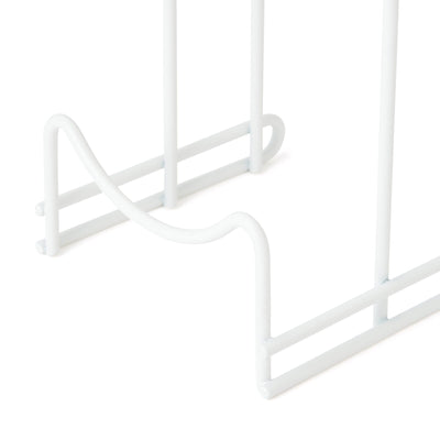 Wire cutting board stand White