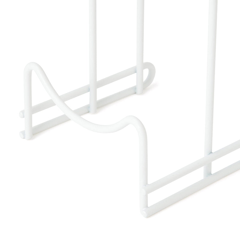 Wire cutting board stand White