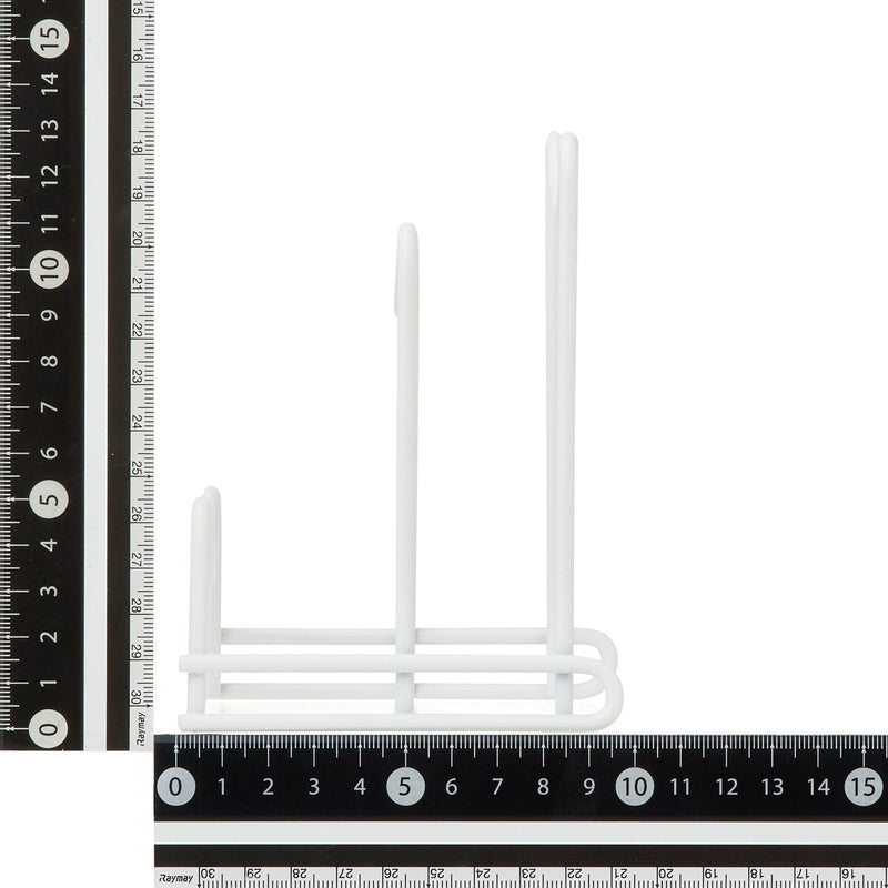 Wire cutting board stand White