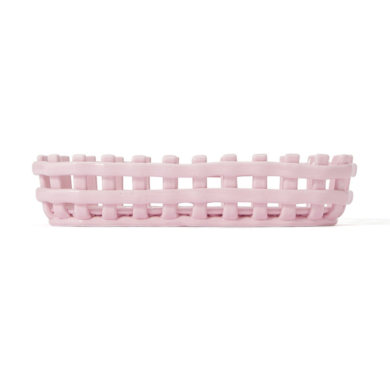 Ceramic Cutlery Case Pink