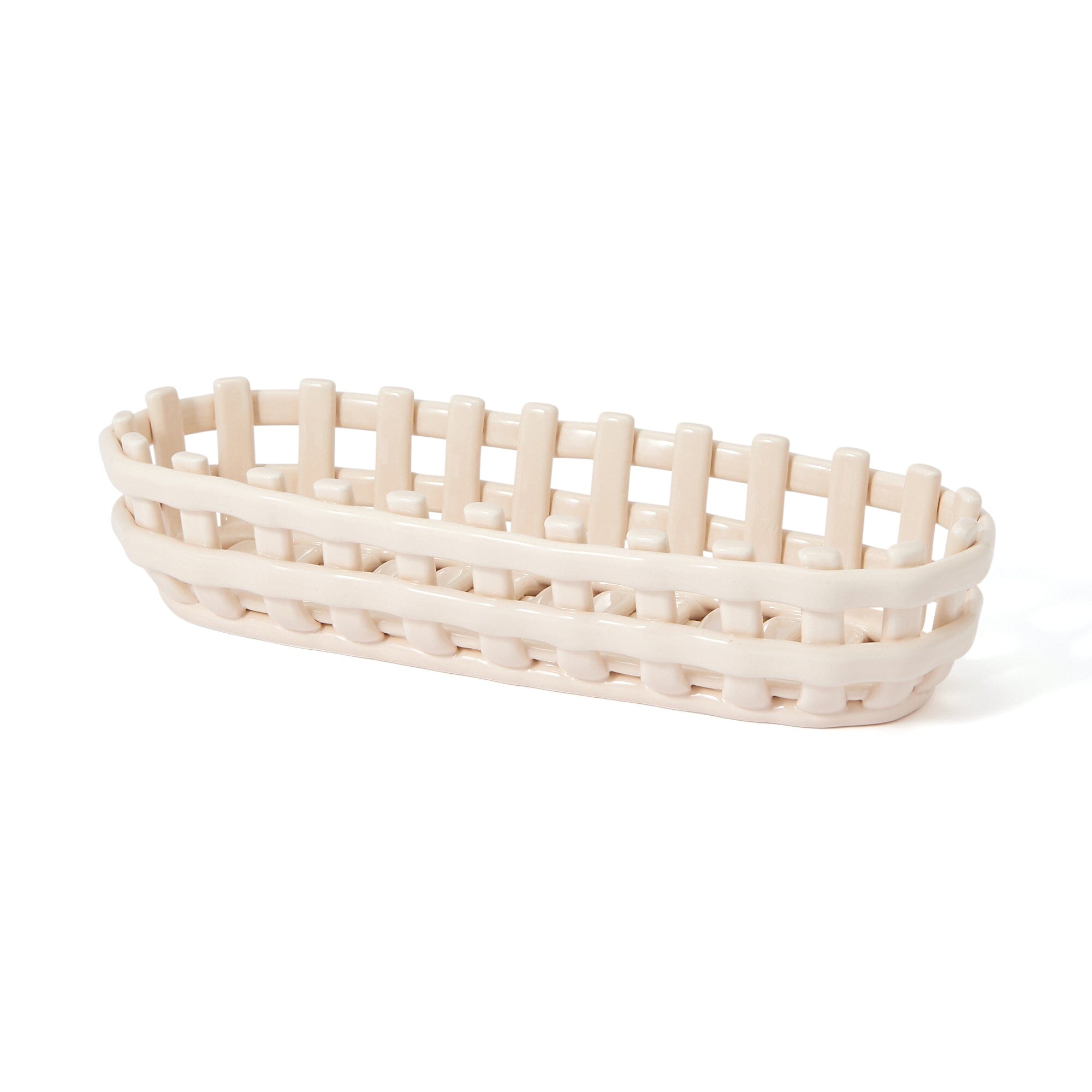 Ceramic Cutlery Case Ivory