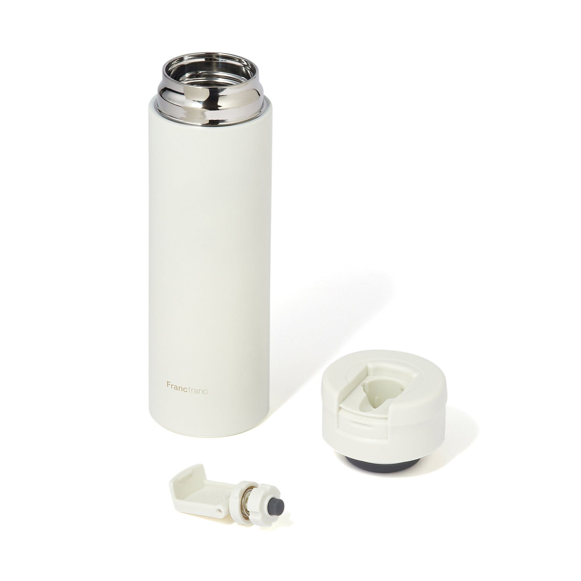 Carbonic Stainless Steel Bottle 560Ml  White