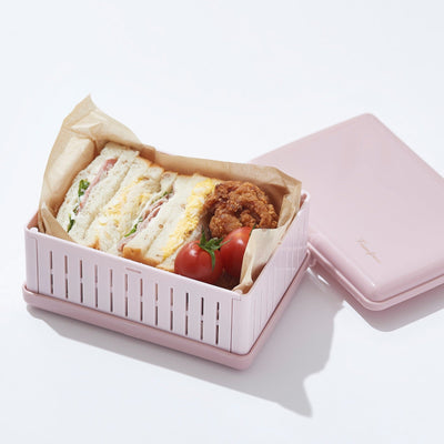 Logo Sandwich Box Pink