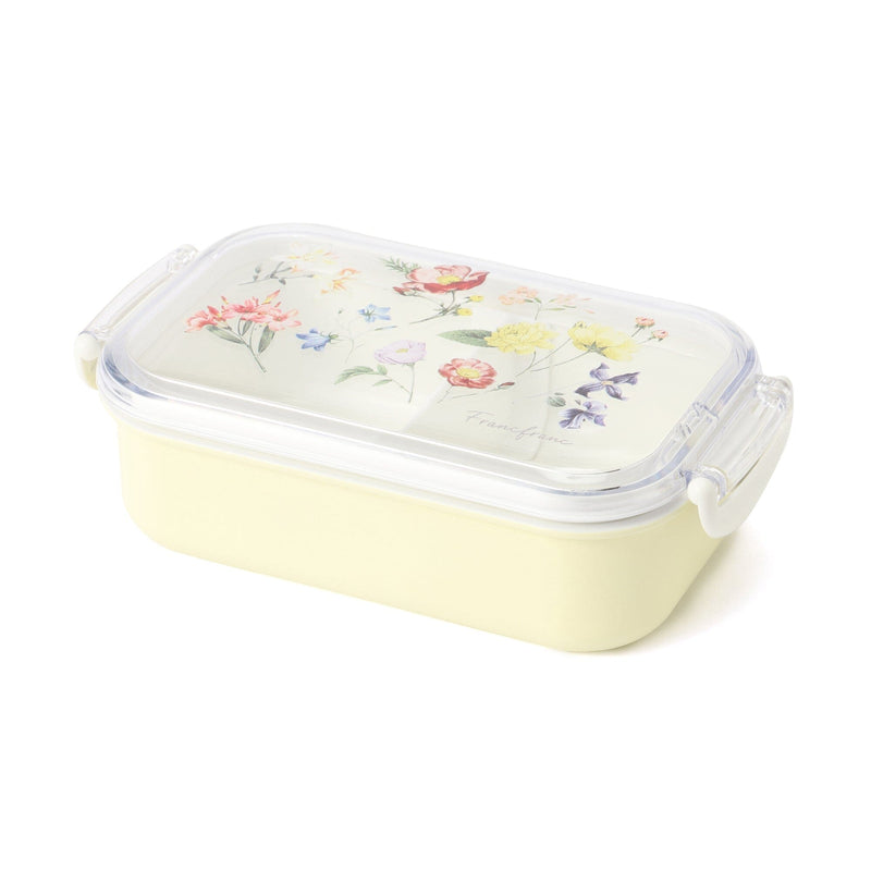 Lunch Box Lock Clear Multi Flower