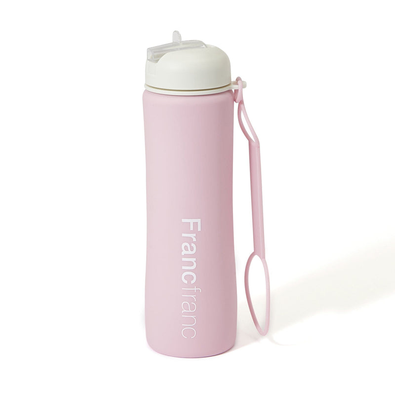 Foldable Silicone Bottle Pink