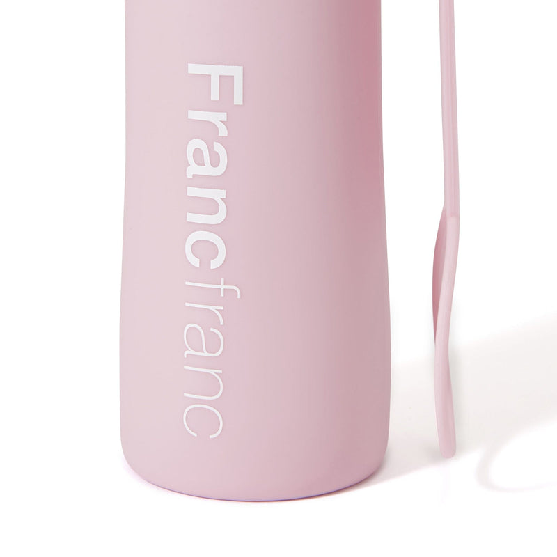 Foldable Silicone Bottle Pink