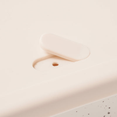 Ceramic Food Container Large Splatter