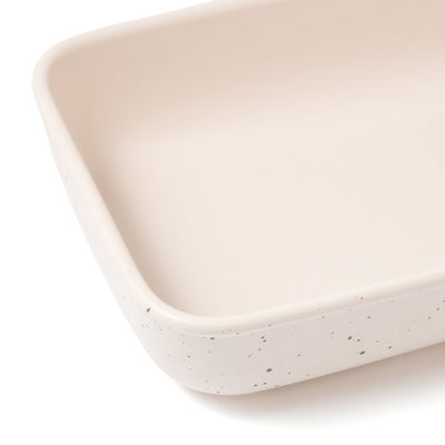 Ceramic Food Container Large Splatter