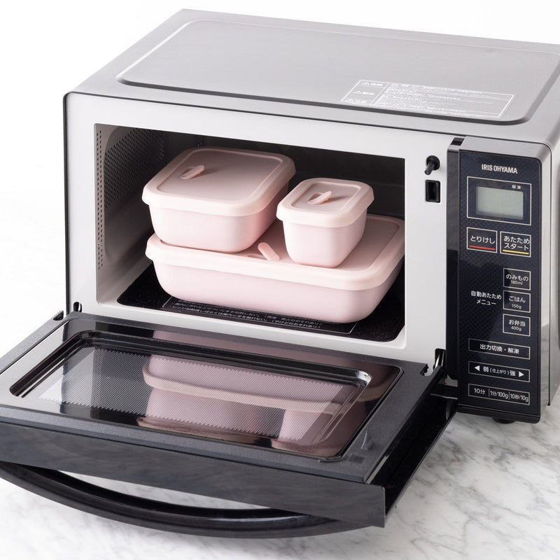 Ceramic Food Container Large Pink