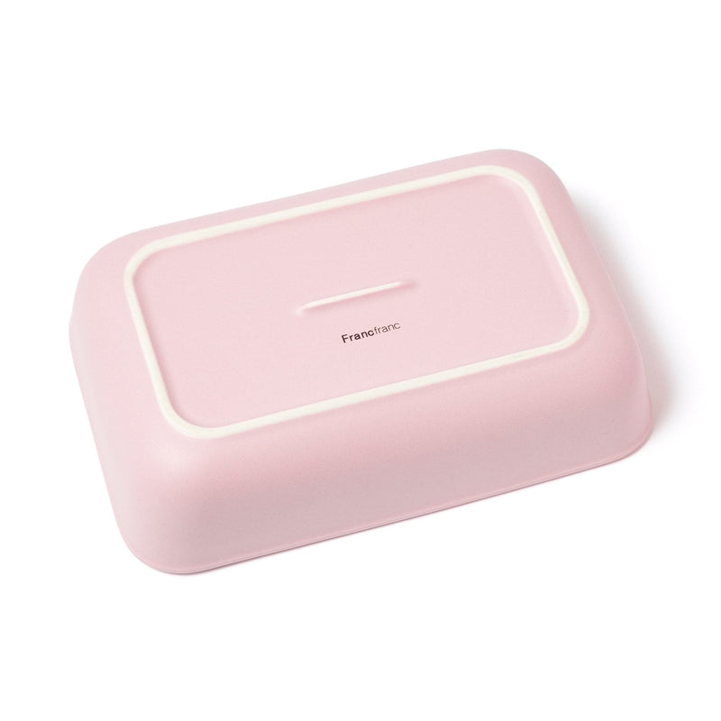 Ceramic Food Container Large Pink