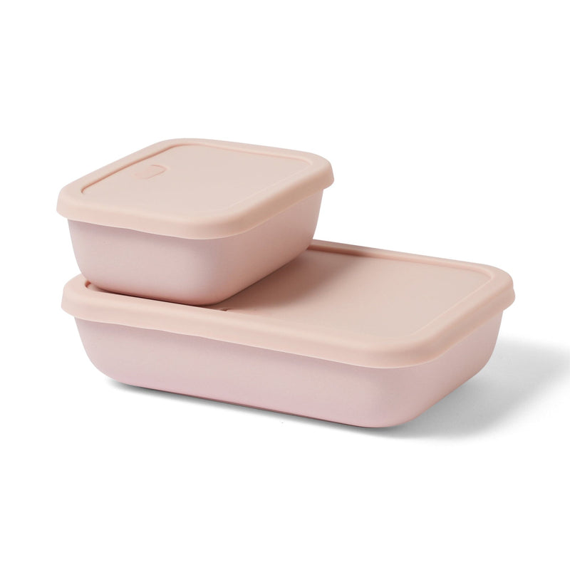 Ceramic Food Container Large Pink