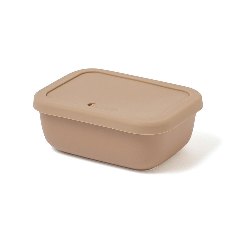 Ceramic Food Container Medium Beige