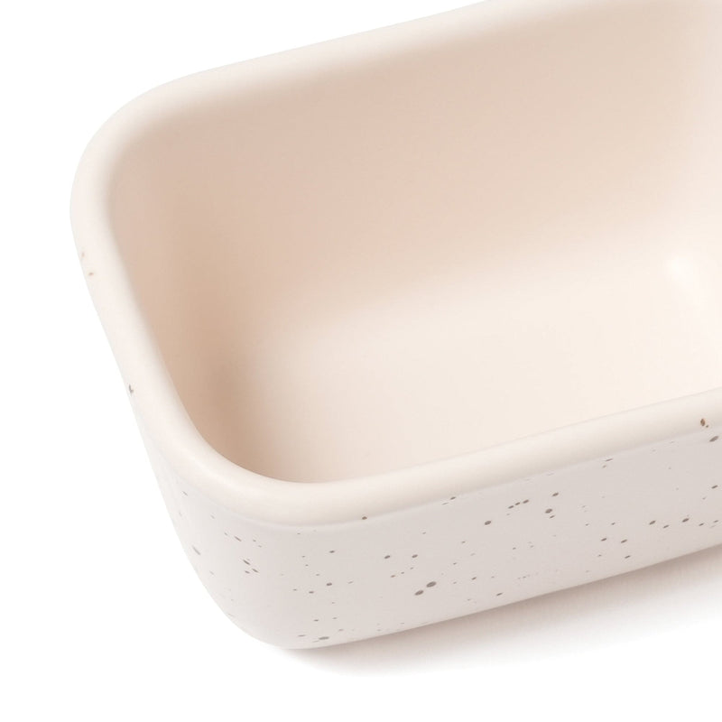 Ceramic Food Container Small Splatter