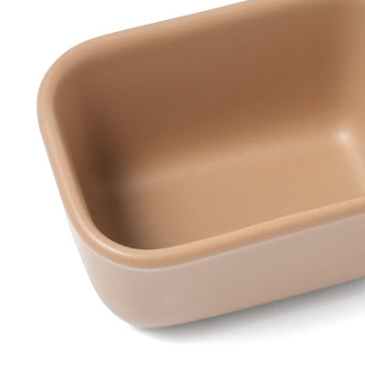 Ceramic Food Container Small Beige