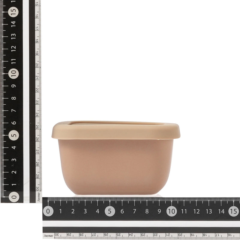 Ceramic Food Container Small Beige