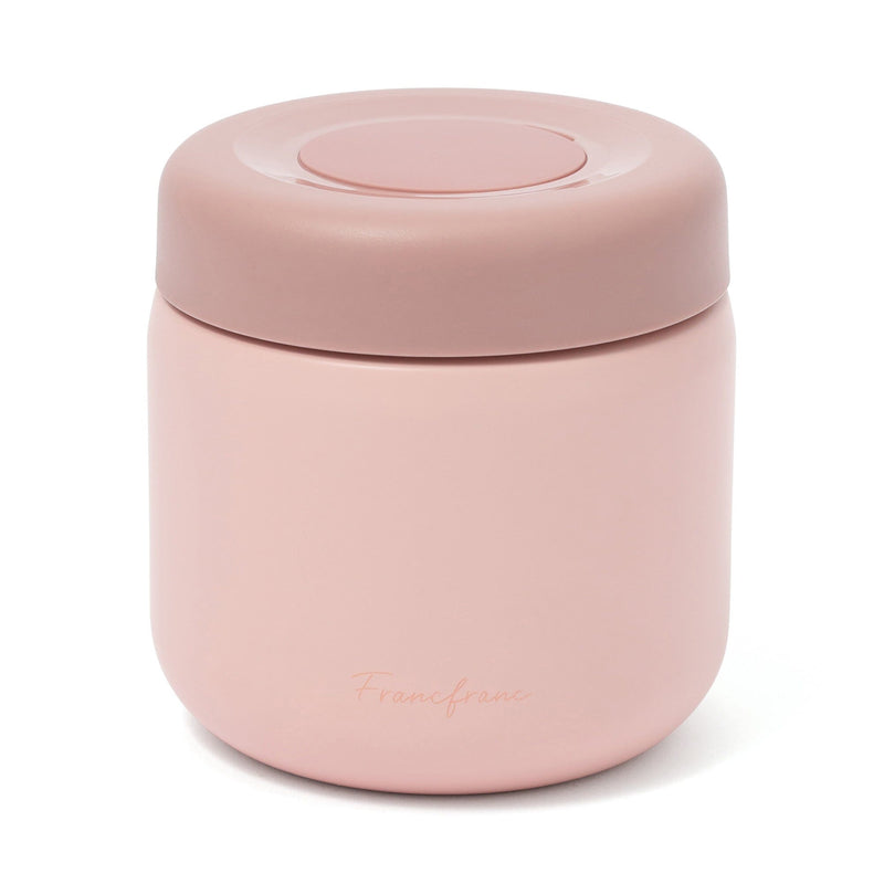 Logo Soup Jar With Case Pink