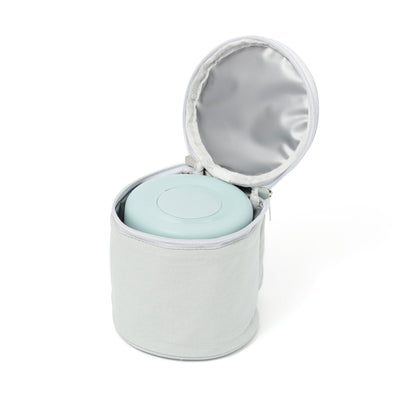 Logo Soup Jar With Case Blue