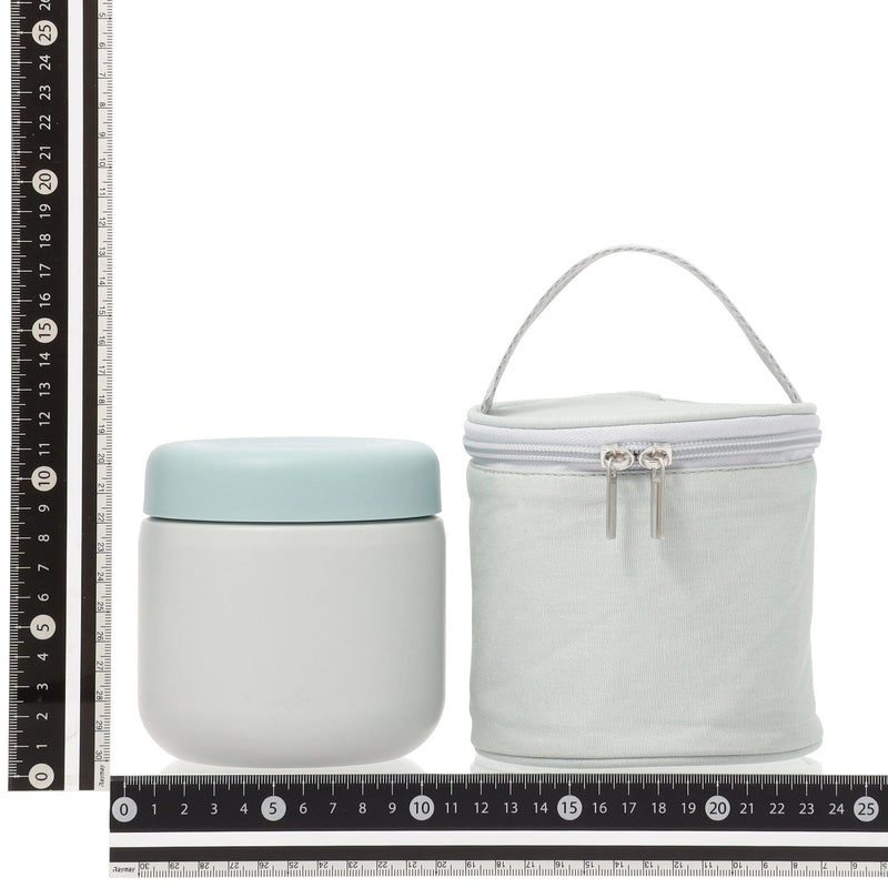 Logo Soup Jar With Case Blue