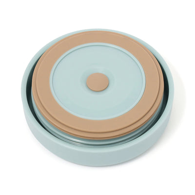 Logo Soup Jar With Case Blue
