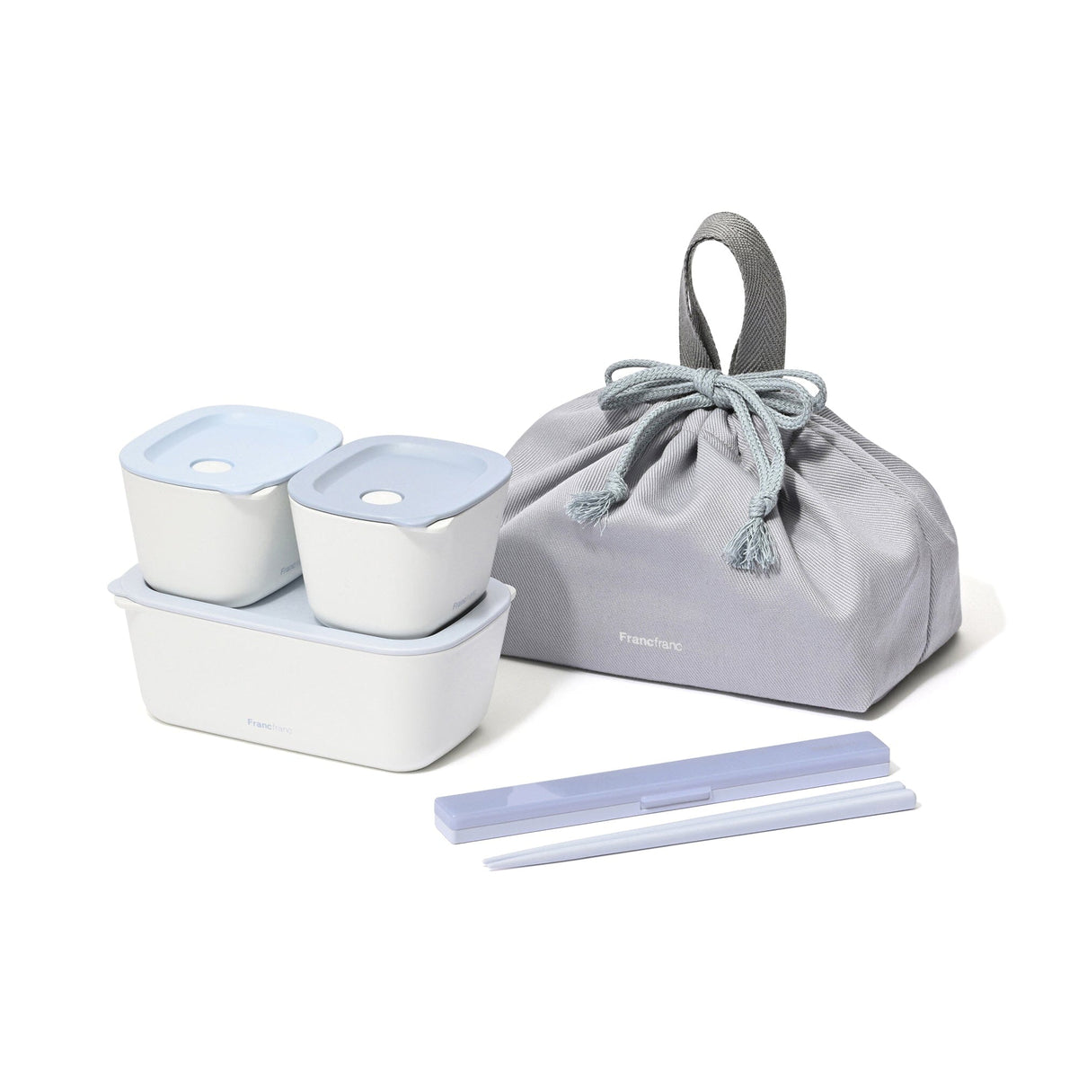 Lunch Box Complete 5-Piece Set Blue
