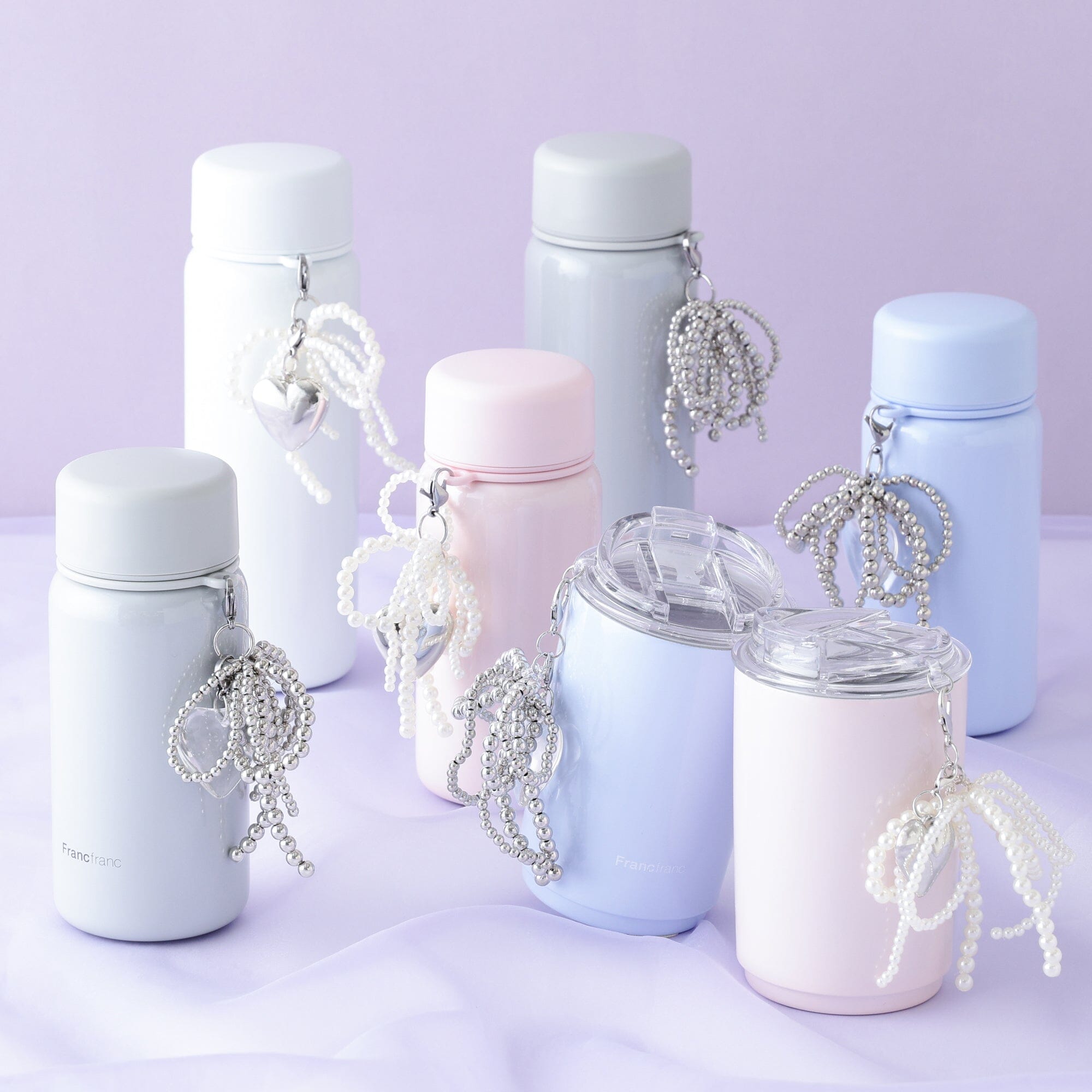 Charm Stainless Steel Bottle 350Ml Blue
